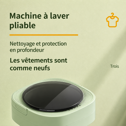 Mini Machine à Laver Pliable 6.5L