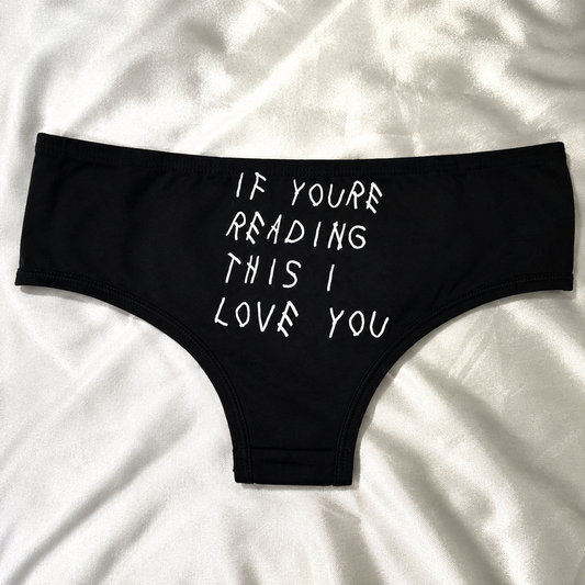 If you're reading this, I love you